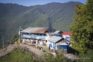 Beautiful Deurali, the first day overnight stoping place