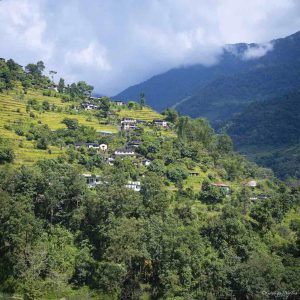 This is a beautiful hamlet on Annapurna region. It's called Syauli Bazaar. Its a stoping point in Annapurna Base Camp Trek Route, particularly among those who start this trek from Nayapul instead of driving to Jhinu.