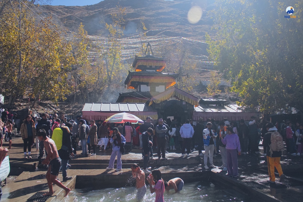 Pilgrims at Muktinath Temple