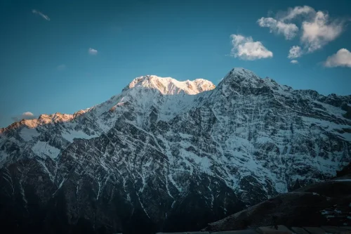 Annapurna South and Hiunchuli, from Mardi View Point