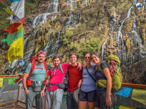 At Pojengyem Temple, near Himalaya