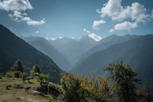 Picturesque landscape from Deurali
