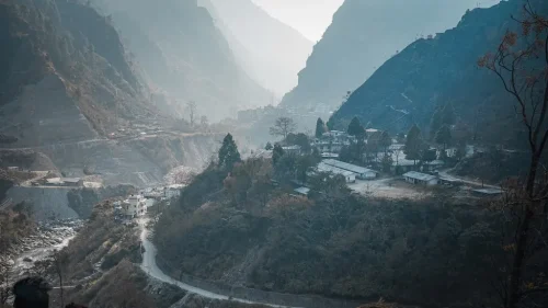 View point near Syabrubesi
